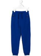 Burberry Kids Classic Sweatpants, Boy's, Size: 7 Yrs, Blue