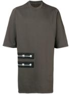 Rick Owens Drkshdw Double Patch T-shirt - Green