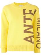 Anteprima Logo Sweatshirt - Yellow