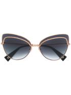 Marc Jacobs Eyewear Cat-eye Sunglasses - Metallic