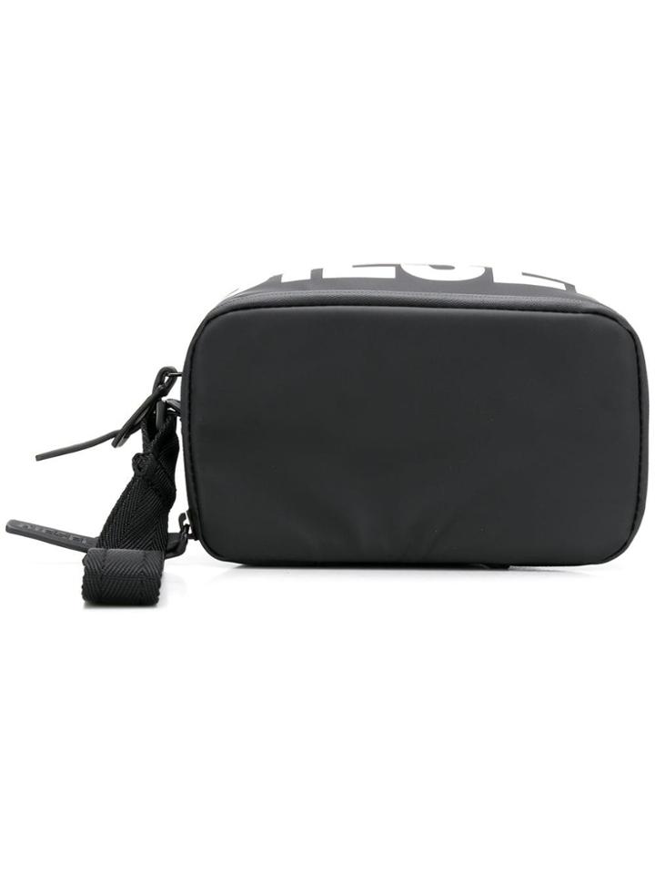 Diesel Zipped Beauty Case - Black