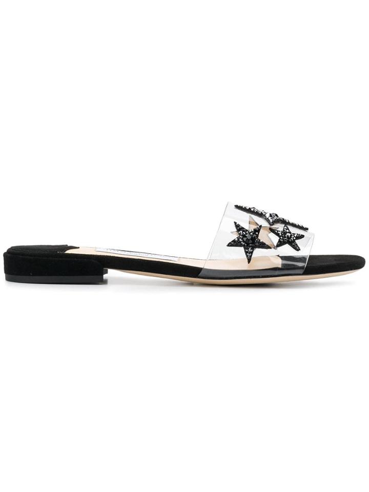Jimmy Choo Joni Slides - Black