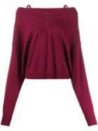 Maison Margiela Multi-wear Jumper - Red