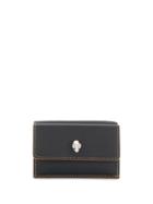 Alexander Mcqueen Mini Skull Wallet - Black