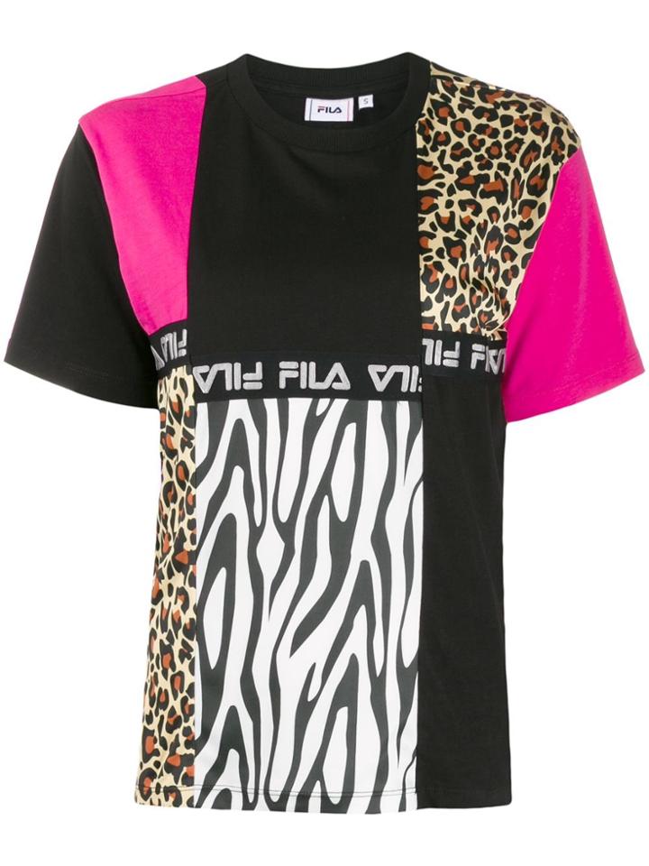Fila 687361-a384black Pink Yarrow Allover Leo