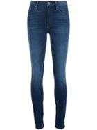 Mother 'power Play' Skinny Jeans, Women's, Size: 30, Blue, Cotton