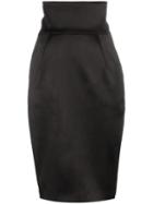 Alexandre Vauthier High-waisted Pencil Skirt - Black