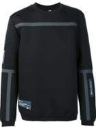 Puma Stripe Detail Sweatshirt, Men's, Size: Medium, Black, Polyester