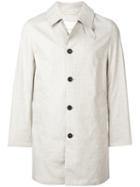 Mackintosh Natural Storm System Linen Short Coat Gm-002b/bt - Neutrals