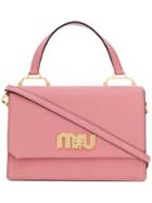 Miu Miu Top Handle Bag - Pink & Purple