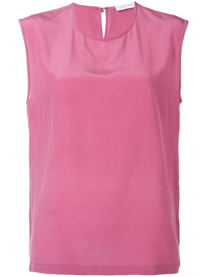 Christian Wijnants Cut Out Detail Vest - Red
