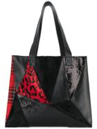 Junya Watanabe Comme Des Garçons Patchwork Tote Bag - Black