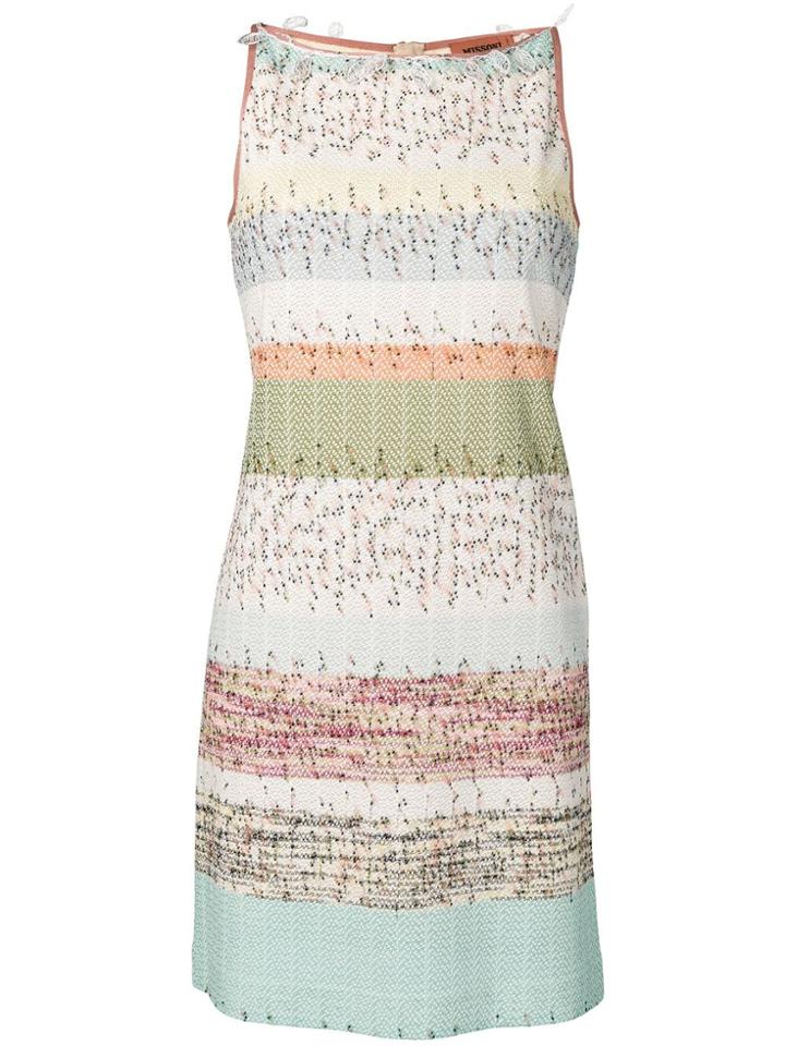 Missoni Striped Jacquard Dress - Neutrals
