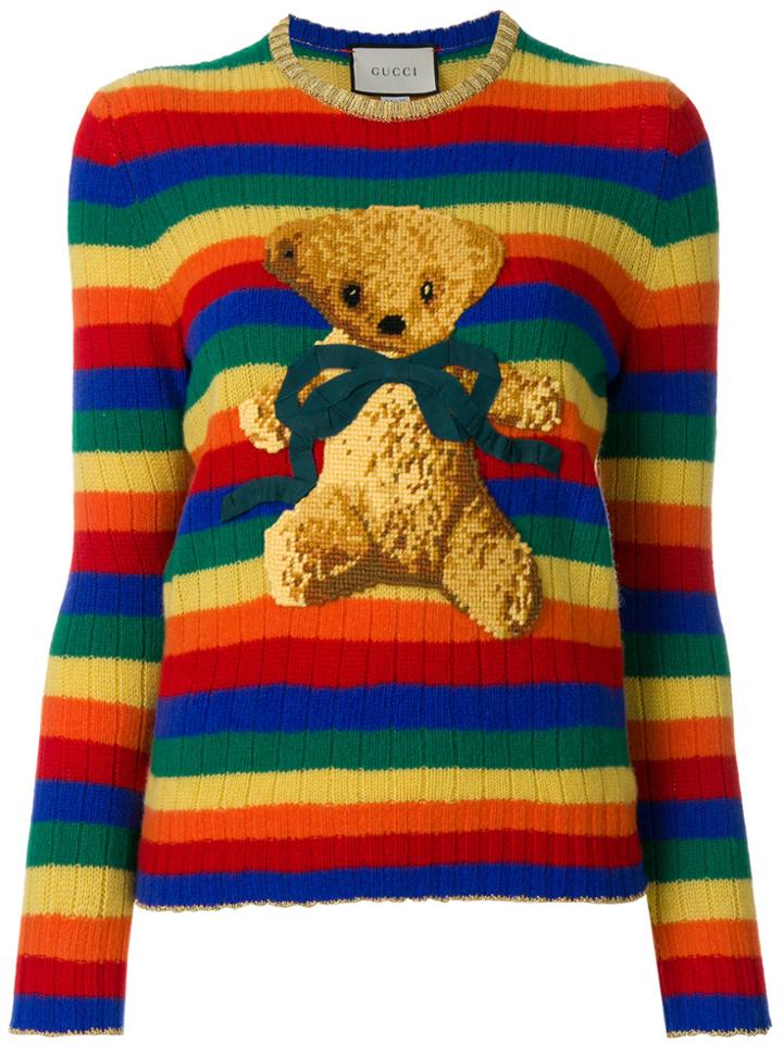 Gucci Intarsia Knit Sweater - Multicolour