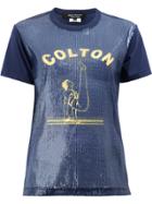 Junya Watanabe Comme Des Garçons Colton T-shirt - Blue