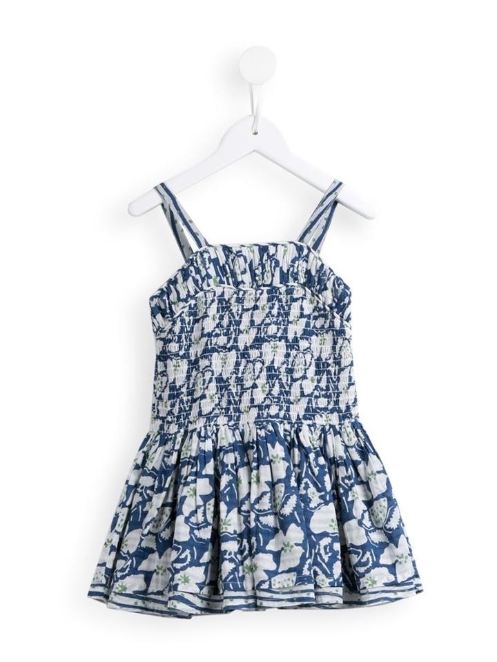 Stella Mccartney Kids Bonny Dress With Wings, Girl's, Size: 10 Yrs, Blue