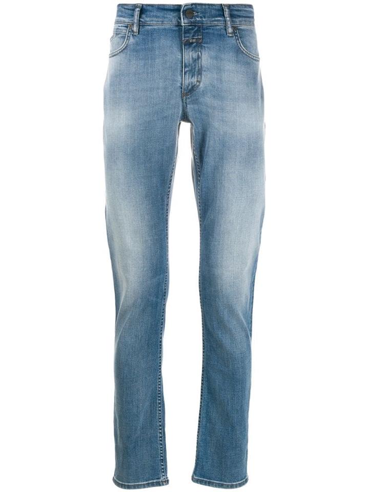 Closed Straight-leg Denim Trousers - Blue
