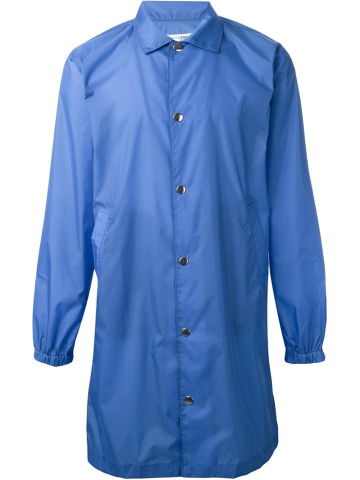 Comme Des Garçons Shirt Boy Logo Print Raincoat