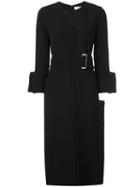 Victoria Beckham Belted Shirt Dress - Black