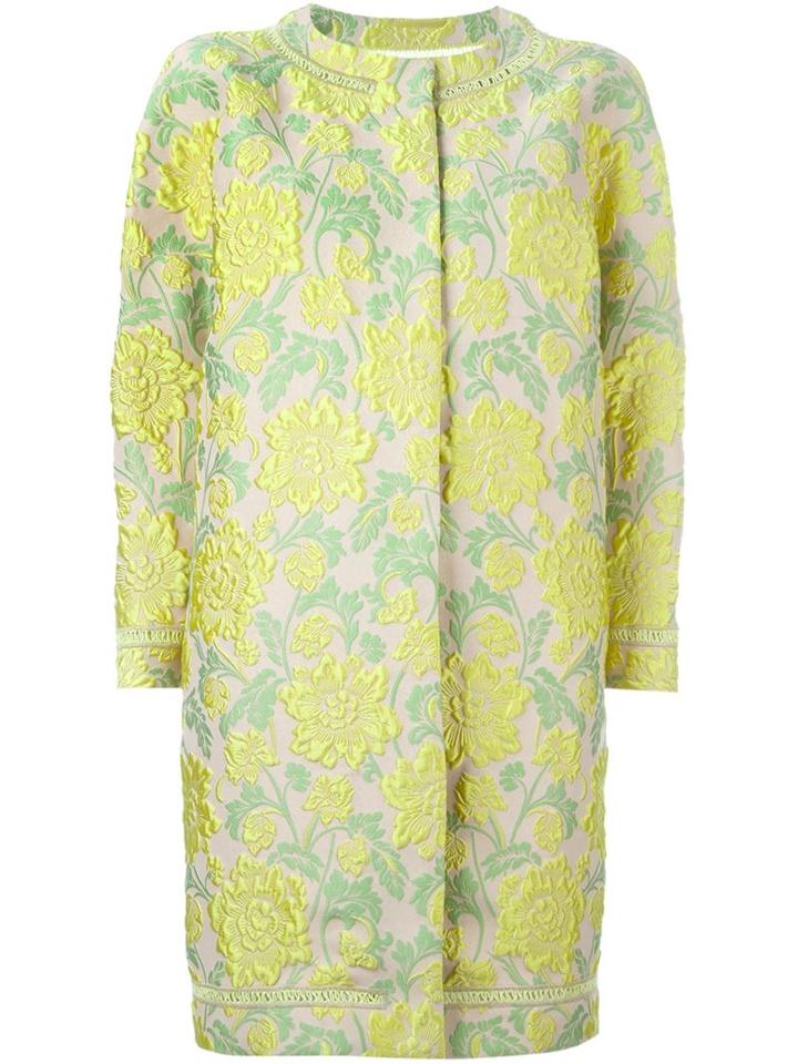 Ermanno Scervino Floral Brocade Coat