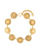 Chanel Vintage 1980s Vintage Chanel Logo Collar - Metallic