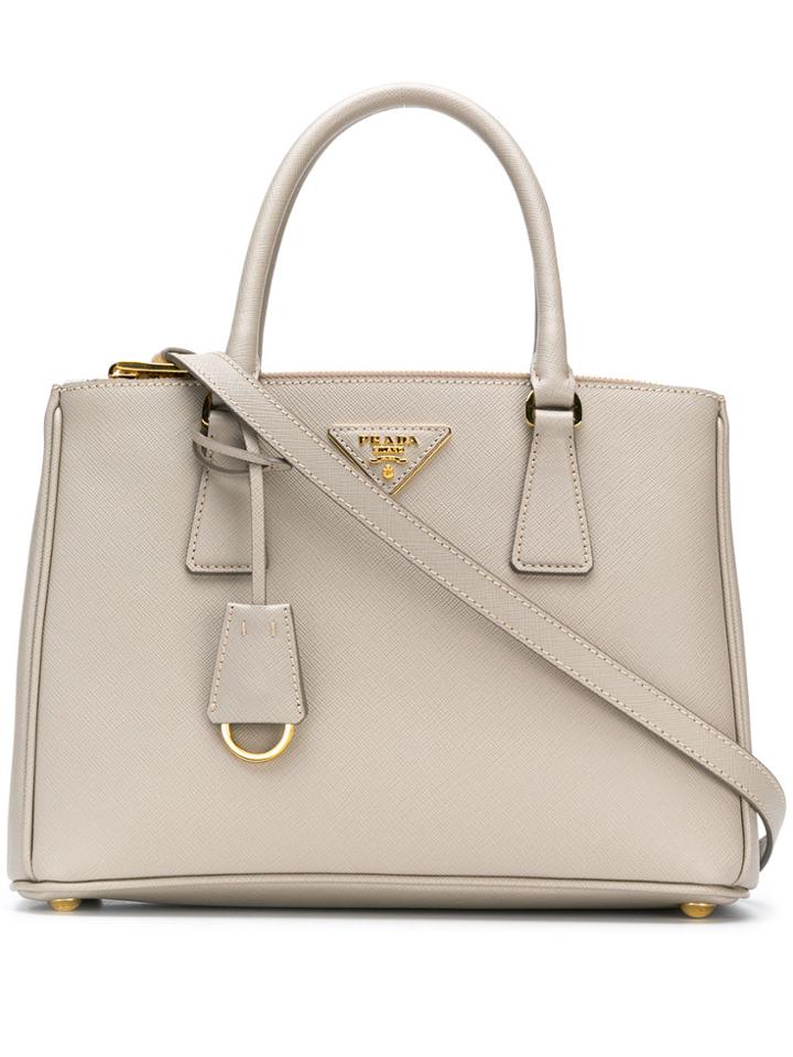 Prada Galleria Medium Tote - Grey