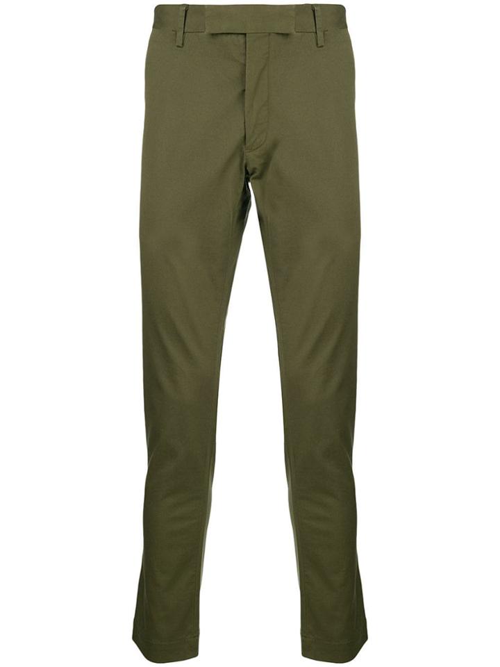 Polo Ralph Lauren Flat Front Trousers - Green