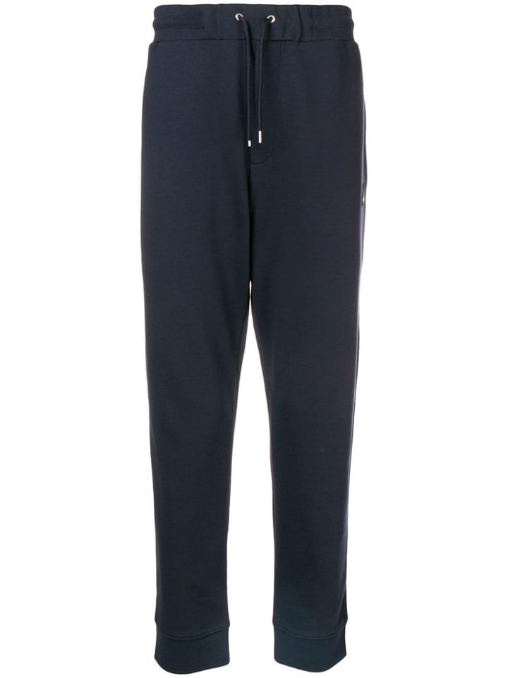 Mcq Alexander Mcqueen Ribbed Track Pants - Blue