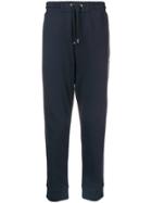 Mcq Alexander Mcqueen Ribbed Track Pants - Blue