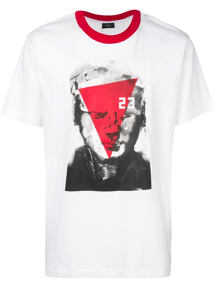 Not Guilty Homme Abstract T-shirt - White