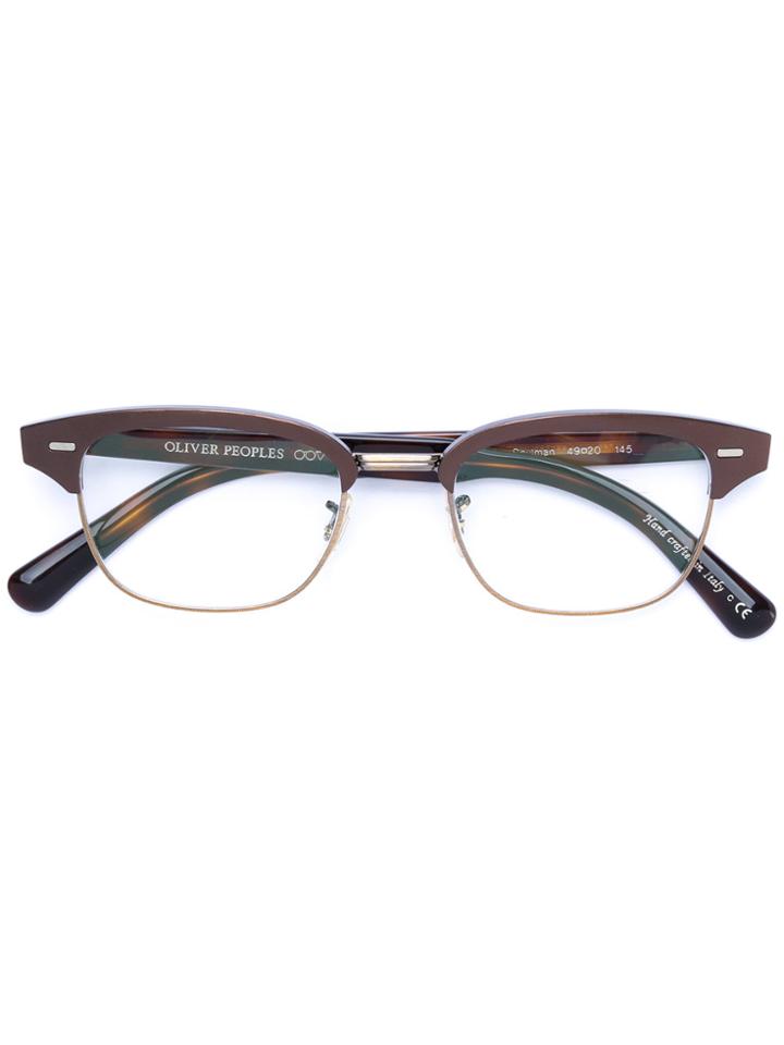 Oliver Peoples Shulman Glasses - Brown