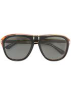 Gucci Eyewear Removable Lenses Oversized Sunglasses - Black