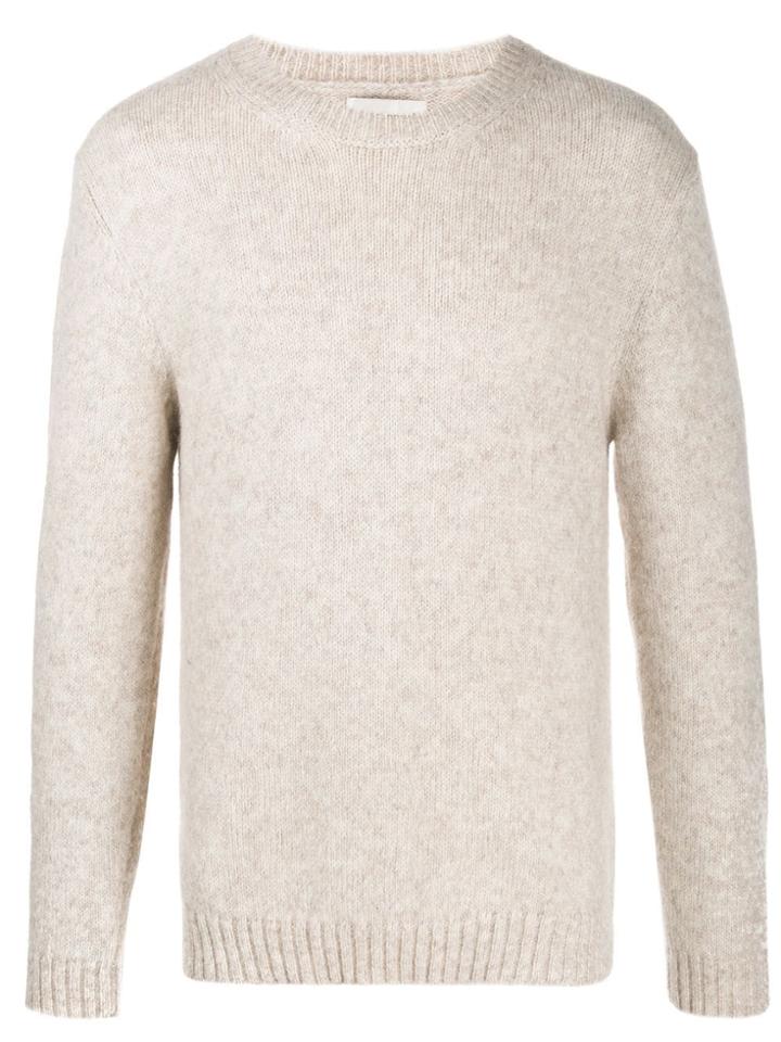 Salle Privée Crew-neck Jumper - Neutrals