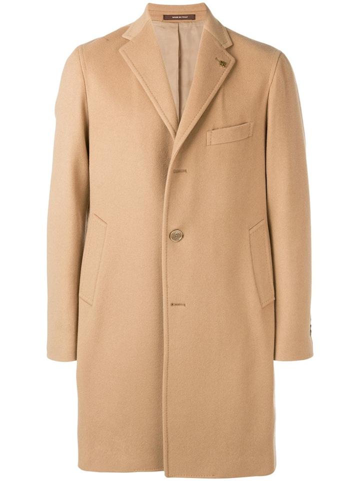 Tagliatore Mid-length Coat - Brown