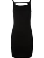 Dsquared2 Cut Out Detail Fitted Dress