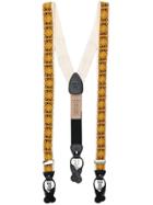 Versace Baroque Suspenders - Nude & Neutrals