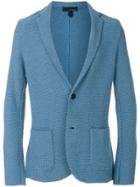 Lardini Giacca Knitted Blazer - Blue