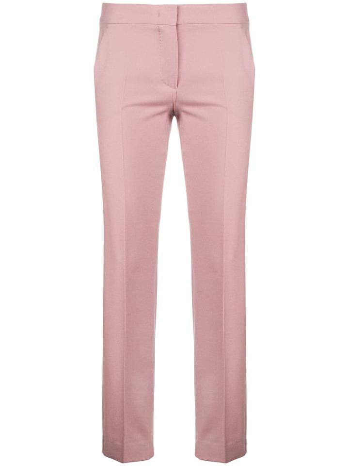 Max Mara Straight-leg Trousers - Pink & Purple