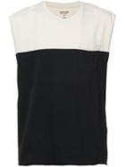 Osklen - Contrast Tank - Men - Cotton - M, Nude/neutrals, Cotton