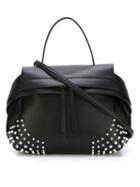 Tod's Rectangular Studded Tote Bag