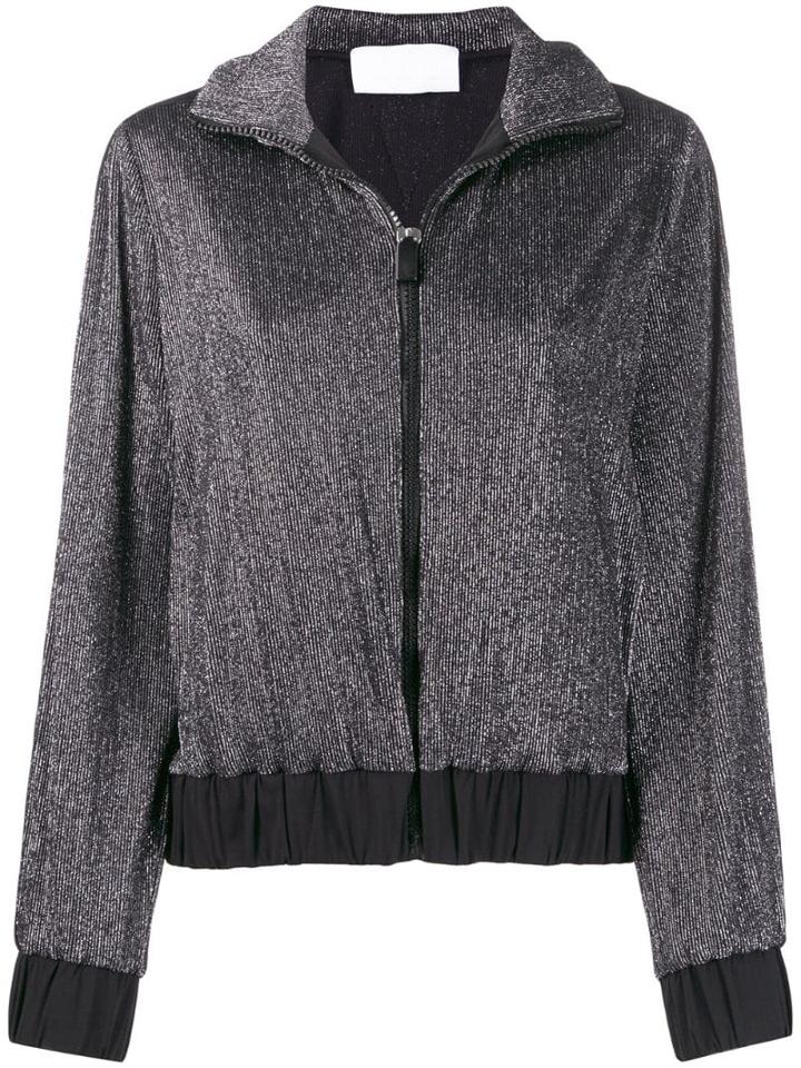 No Ka' Oi Hyper Zip-up Top - Black