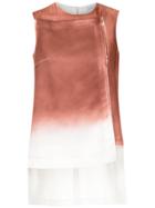 Mara Mac Gradient Zip Detail Blouse - Unavailable