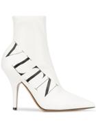 Valentino Valentino Garavani Vltn Ankle Boots - White