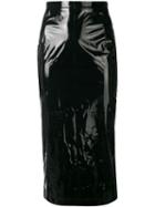 Nº21 'skin' Pencil Skirt - Black