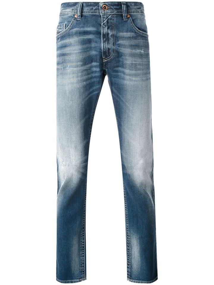 Diesel - Thom Slim-fit Jeans - Men - Cotton/spandex/elastane - 31, Blue, Cotton/spandex/elastane