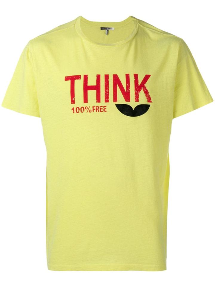 Isabel Marant Zafferh T-shirt - Yellow