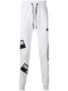 Philipp Plein Printed Track Pants - White
