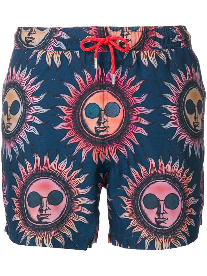 Paul Smith Sun Print Swimming Shorts - Multicolour