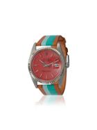 La Californienne Mint Pink Palm Rolex Watch - Red