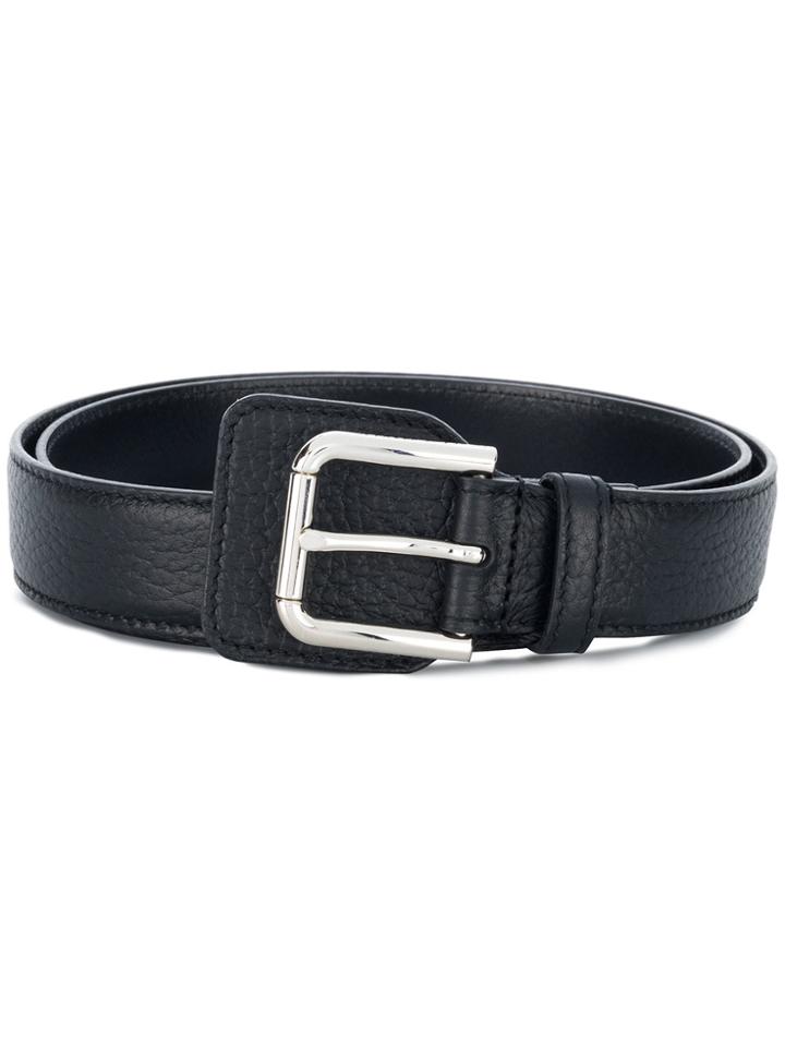 Dolce & Gabbana Leather Belt - Black
